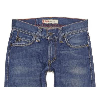 Levi's 506 Men Blue Straight Regular Jeans W29 L29
