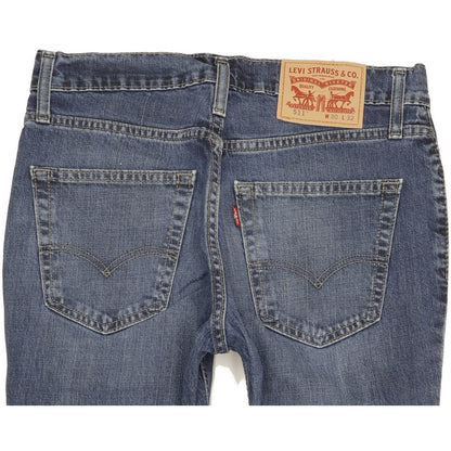 Levi's 511 Men Blue Straight Slim Stretch Jeans W30 L31