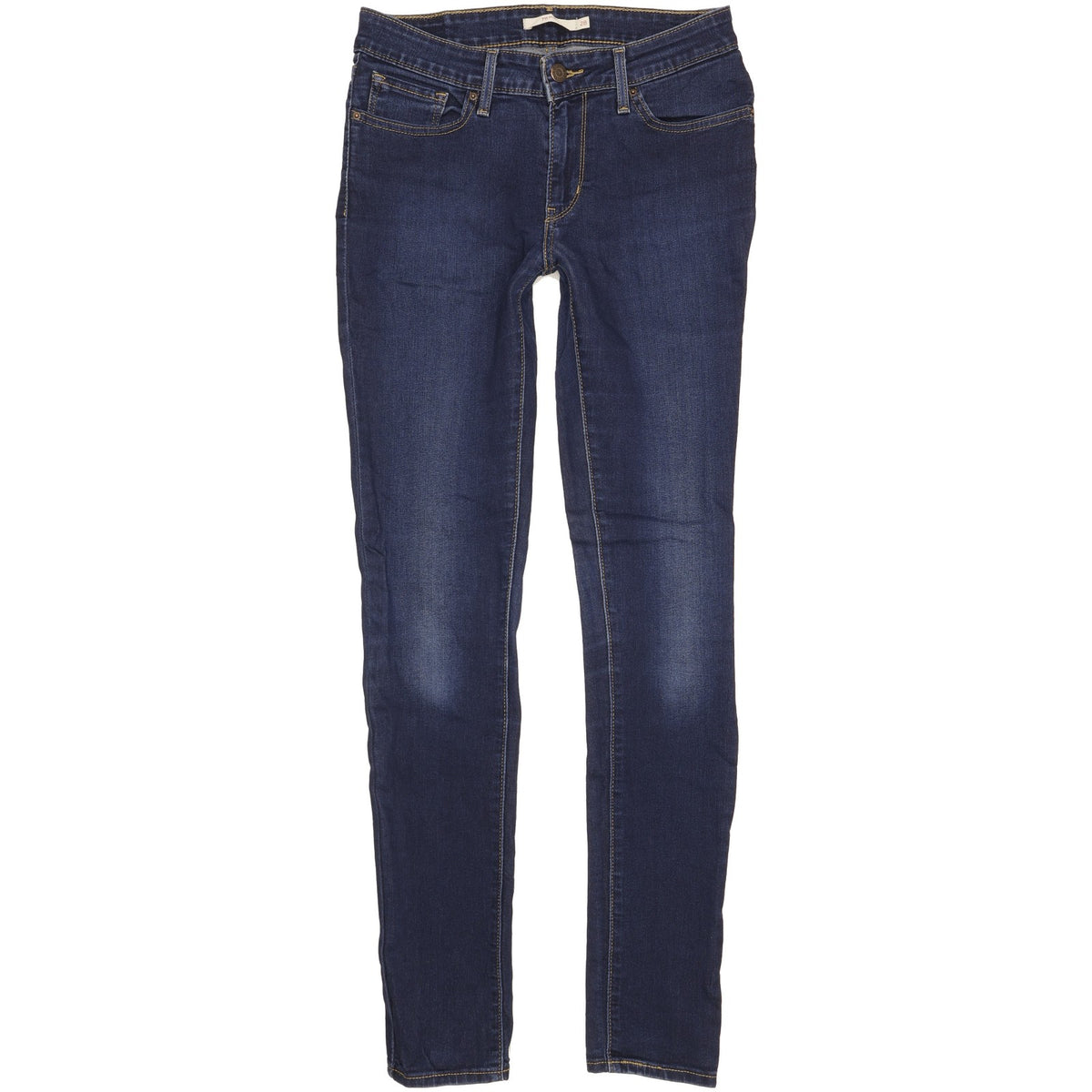 Levi's 711 Women Blue Skinny Slim Stretch Jeans W28 L32