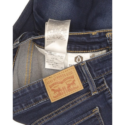 Levi's 711 Women Blue Skinny Slim Stretch Jeans W28 L32