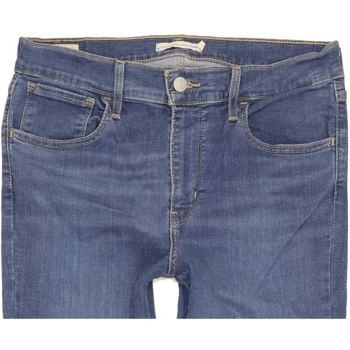 Levi's 720 Men Blue Skinny Slim Stretch Jeans W30 L30