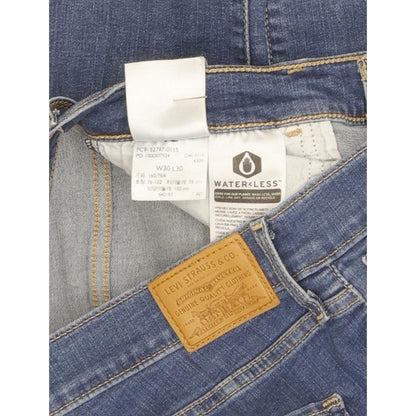 Levi's 720 Men Blue Skinny Slim Stretch Jeans W30 L30
