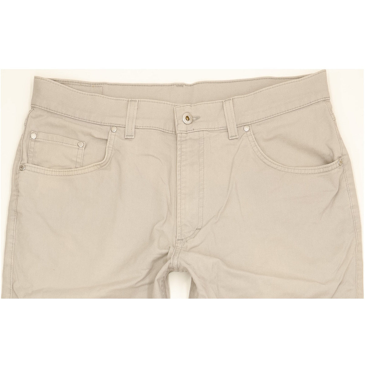 Mustang Nevada Men Grey Straight Regular Stretch Jeans W35 L29