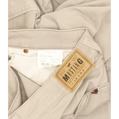 Mustang Nevada Men Grey Straight Regular Stretch Jeans W35 L29