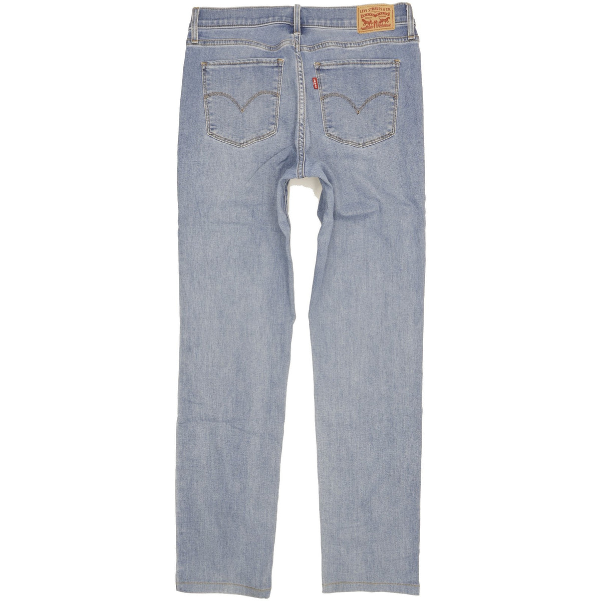 Levi's 312 Shaping Women Blue Straight Slim Stretch Jeans W29 L30