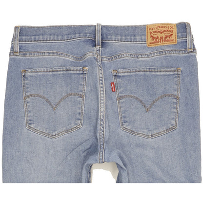 Levi's 312 Shaping Women Blue Straight Slim Stretch Jeans W29 L30