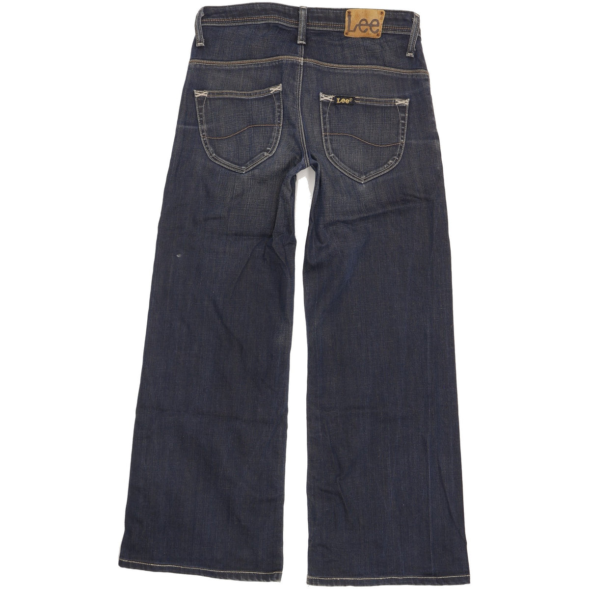 Lee Alamo Women Blue Wide-Leg Slim Stretch Jeans W27 L28