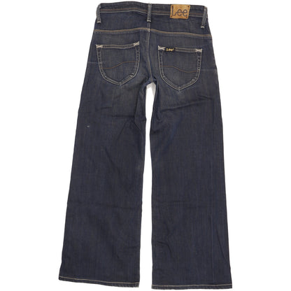 Lee Alamo Women Blue Wide-Leg Slim Stretch Jeans W27 L28