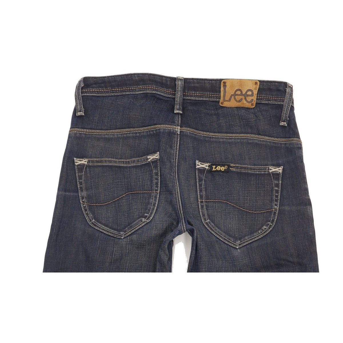 Lee Alamo Women Blue Wide-Leg Slim Stretch Jeans W27 L28