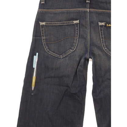 Lee Alamo Women Blue Wide-Leg Slim Stretch Jeans W27 L28
