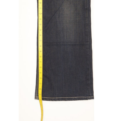 Lee Alamo Women Blue Wide-Leg Slim Stretch Jeans W27 L28