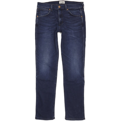 Wrangler Greensboro Men Blue Straight Regular Jeans W34 L33