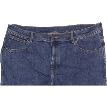 Wrangler Durable Quality Men Blue Straight Regular Stretch Jeans W40 L29