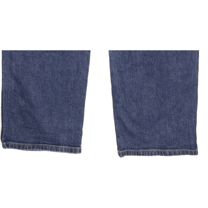 Wrangler Durable Quality Men Blue Straight Regular Stretch Jeans W40 L29