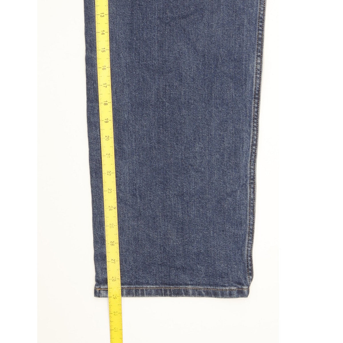 Wrangler Durable Quality Men Blue Straight Regular Stretch Jeans W40 L29
