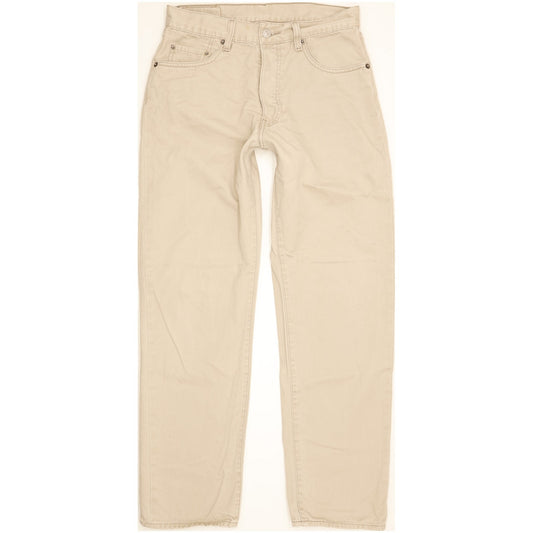 Levi's 517 Men Beige Straight Regular Jeans W30 L29