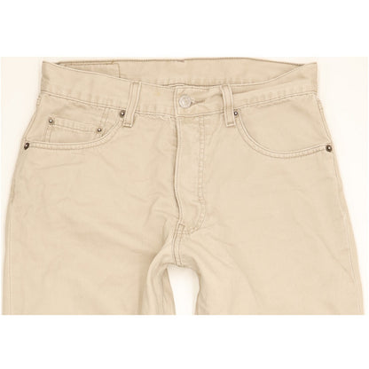 Levi's 517 Men Beige Straight Regular Jeans W30 L29