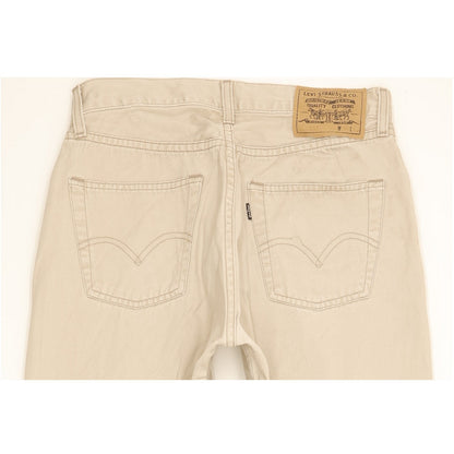 Levi's 517 Men Beige Straight Regular Jeans W30 L29