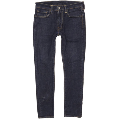 Levi's 519 Men Blue Skinny Slim Stretch Jeans W32 L29