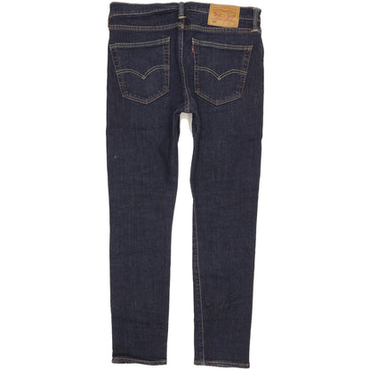 Levi's 519 Men Blue Skinny Slim Stretch Jeans W32 L29