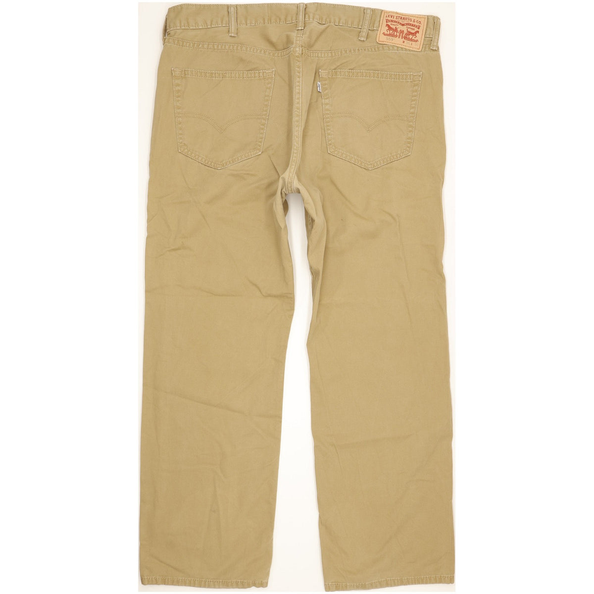Levi's 559 Men Beige Straight Relaxed Jeans W38 L29