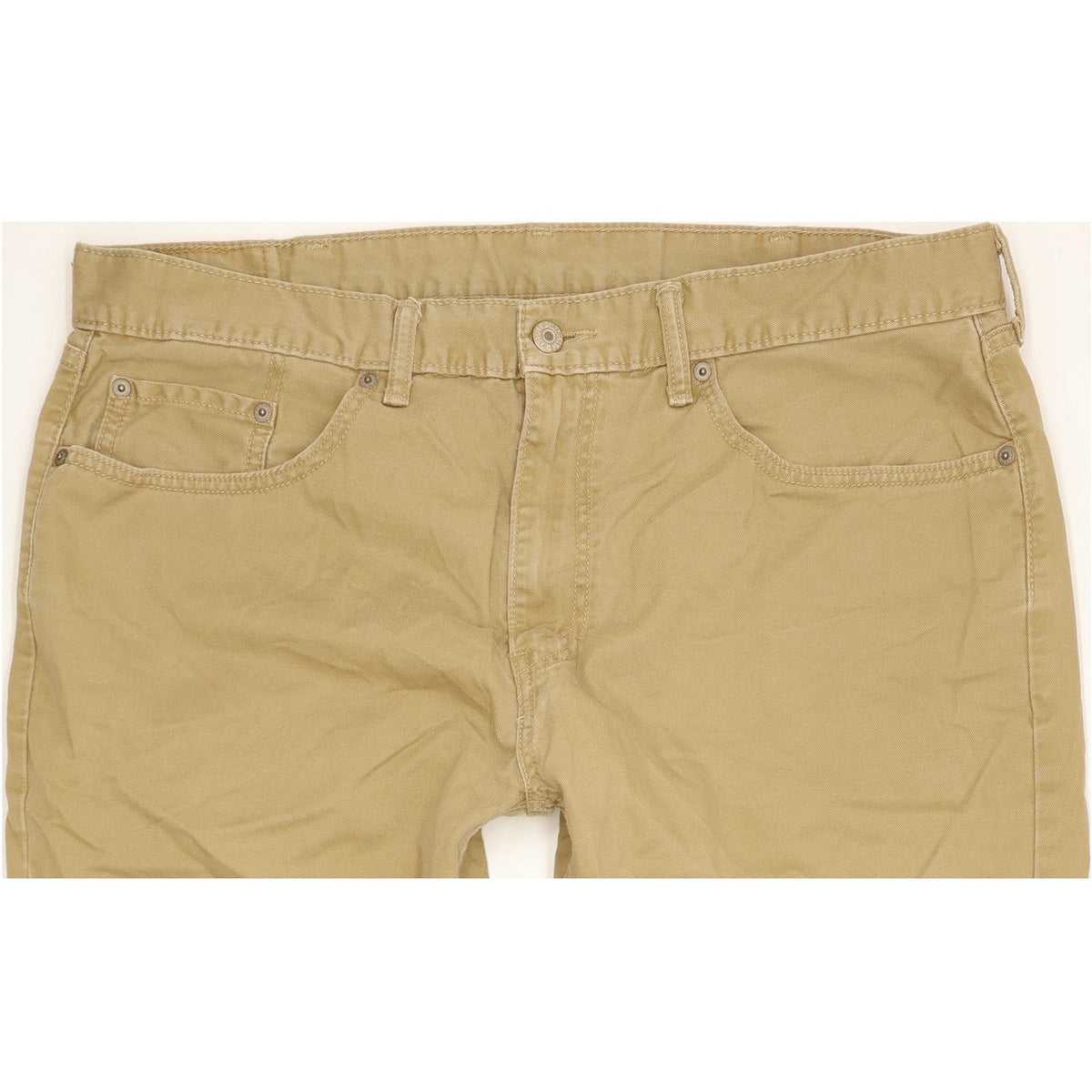 Levi's 559 Men Beige Straight Relaxed Jeans W38 L29