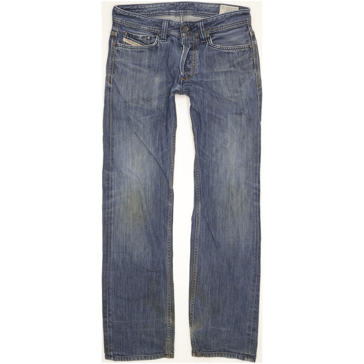 Diesel Viker Men Blue Straight Slim Jeans W29 L32
