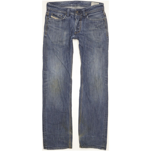Diesel Viker Men Blue Straight Slim Jeans W29 L32