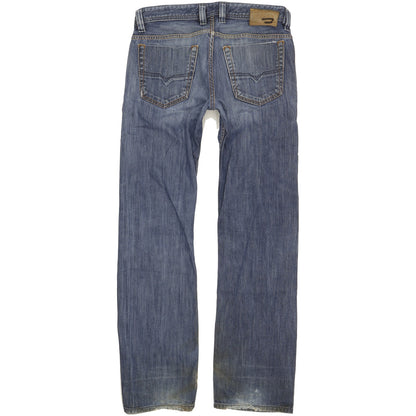 Diesel Viker Men Blue Straight Slim Jeans W29 L32