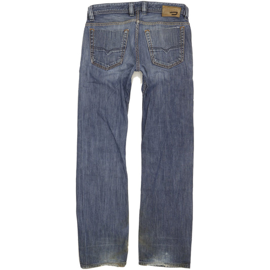 Diesel Viker Men Blue Straight Slim Jeans W29 L32