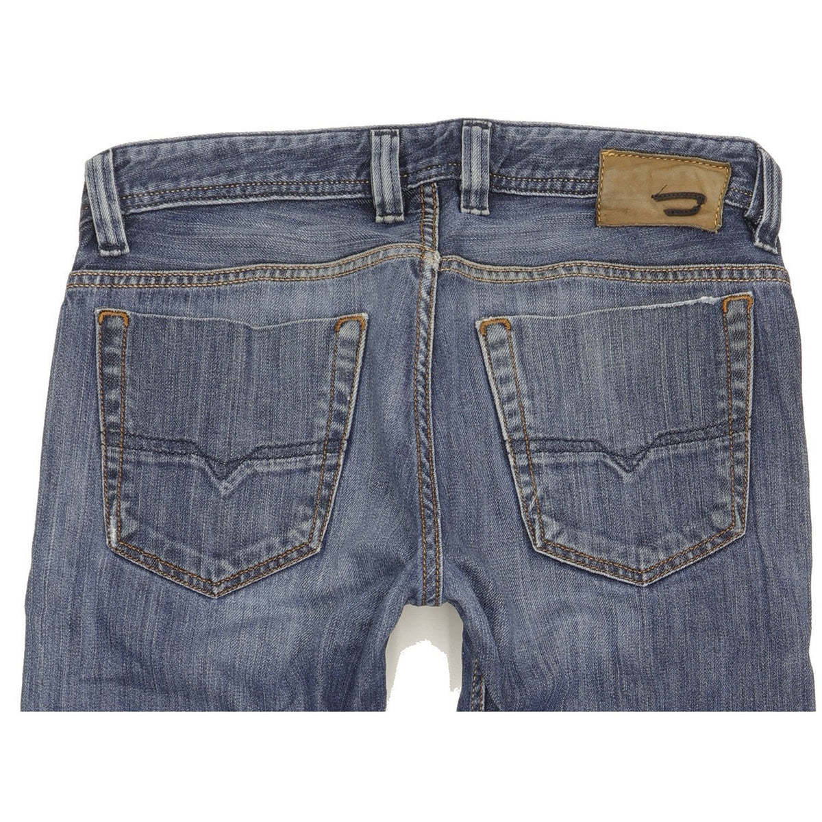 Diesel Viker Men Blue Straight Slim Jeans W29 L32