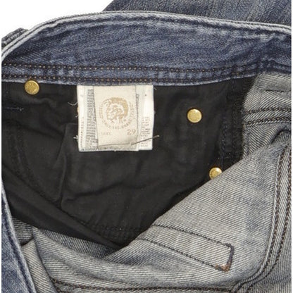Diesel Viker Men Blue Straight Slim Jeans W29 L32