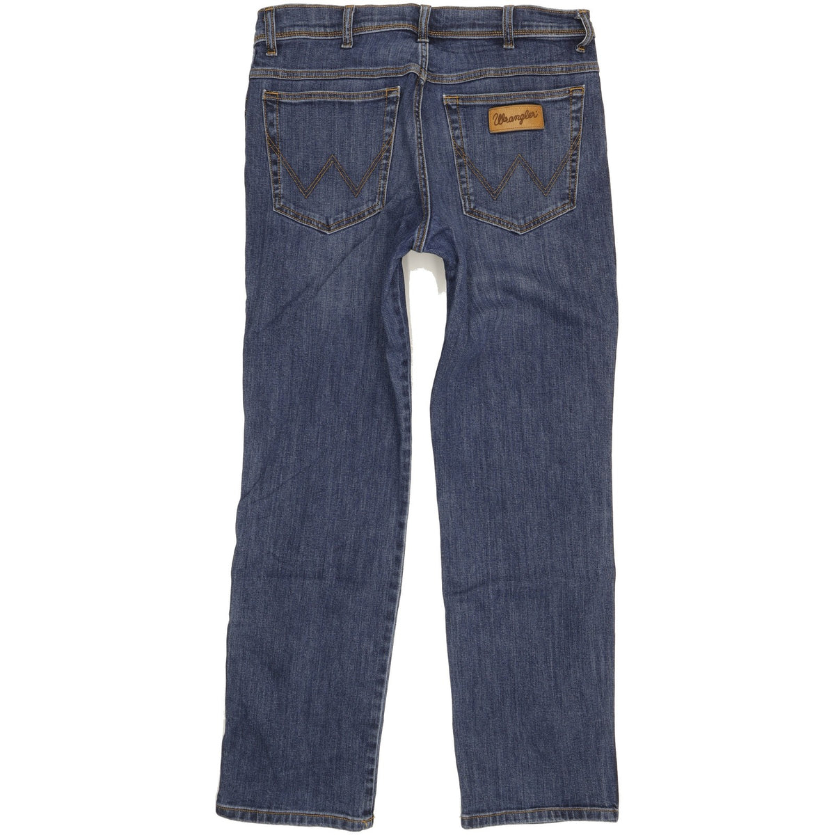 Wrangler Texas Men Blue Straight Regular Stretch Jeans W34 L31