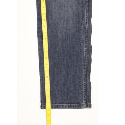 Wrangler Texas Men Blue Straight Regular Stretch Jeans W34 L31