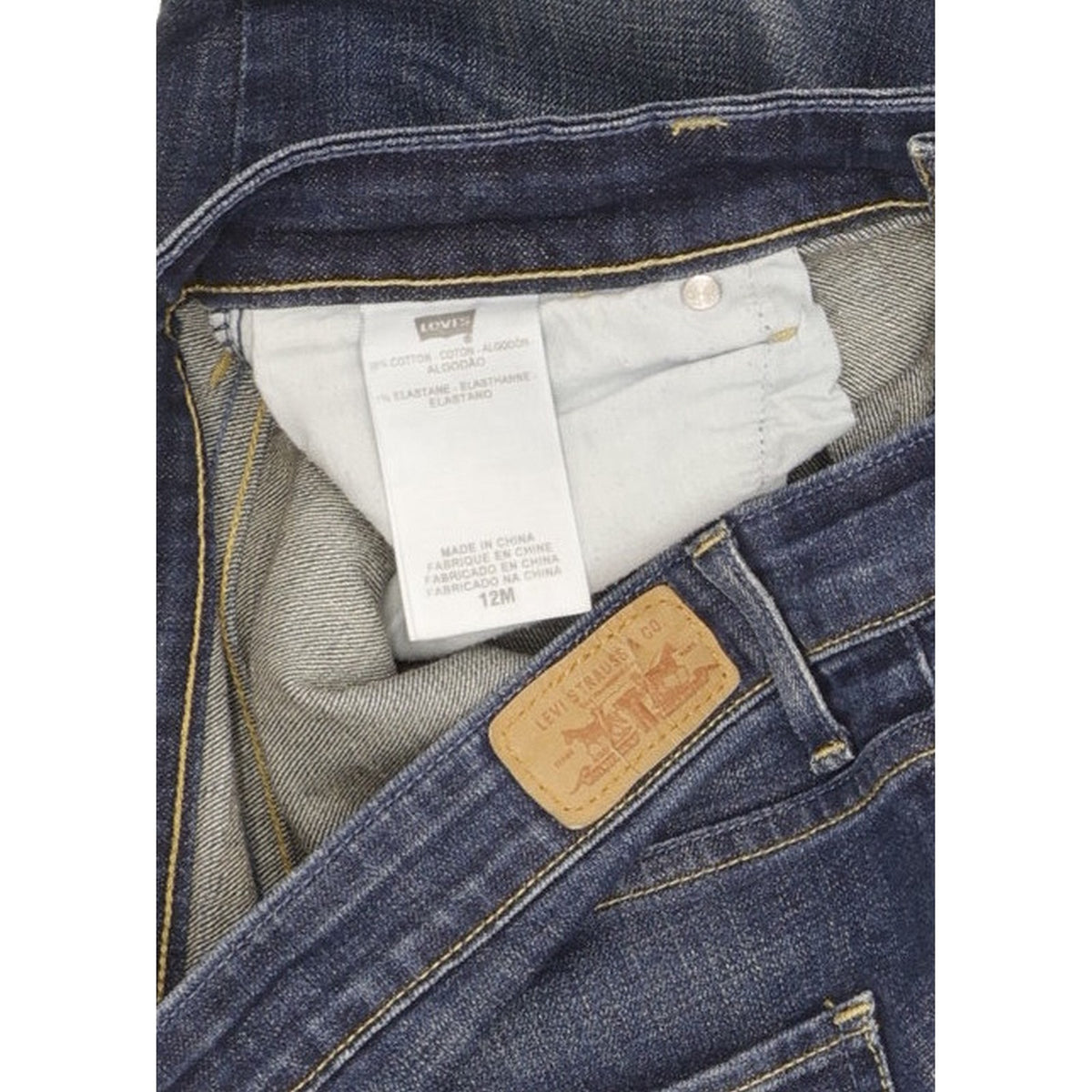 Levi's Women Blue Skinny Slim Stretch Jeans W30 L30