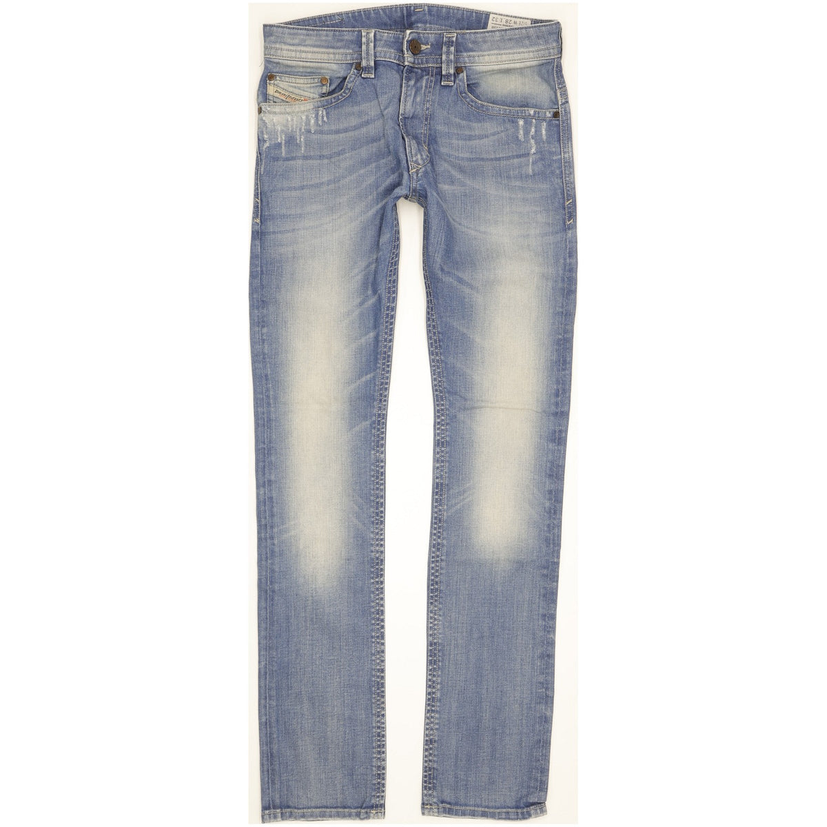 Diesel Thavar Men Blue Skinny Slim Stretch Jeans W28 L32