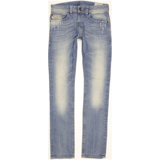 Diesel Thavar Men Blue Skinny Slim Stretch Jeans W28 L32