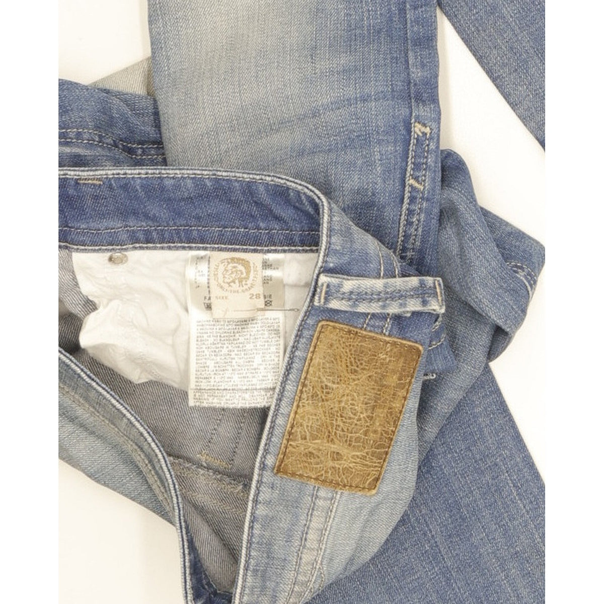 Diesel Thavar Men Blue Skinny Slim Stretch Jeans W28 L32