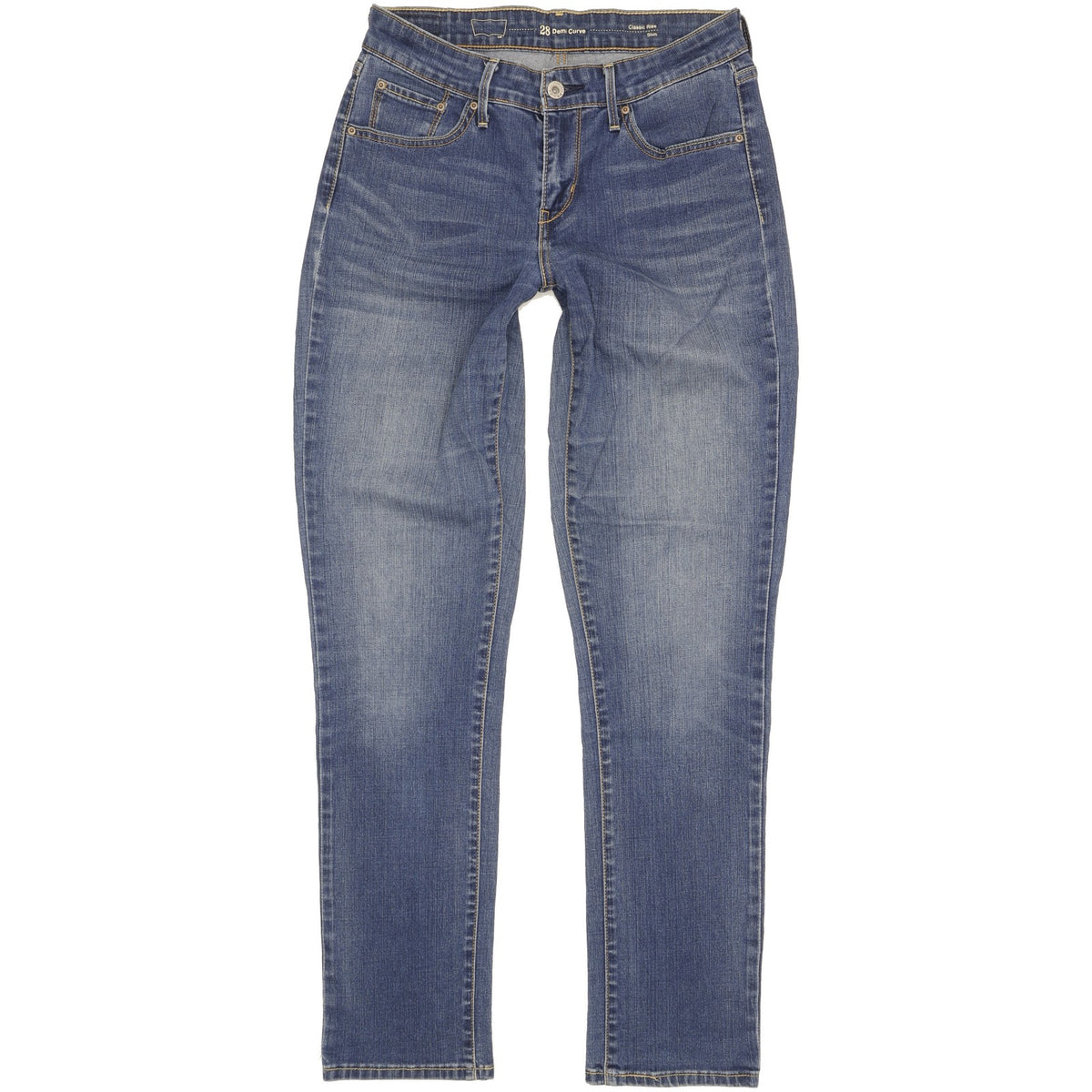 Levi's Demi Curve Women Blue Skinny Classic Stretch Jeans W28 L32