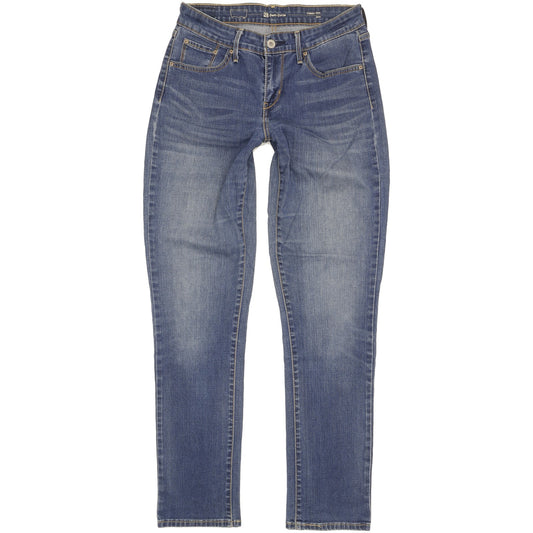 Levi's Demi Curve Women Blue Skinny Classic Stretch Jeans W28 L32