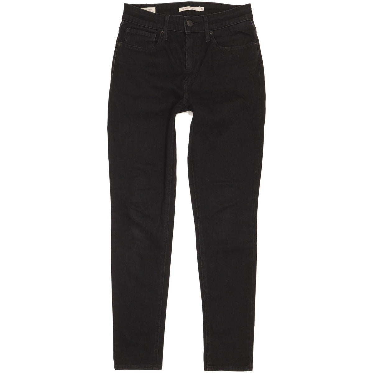 Levi's 721 Women Black Skinny Slim Stretch Jeans W27 L28