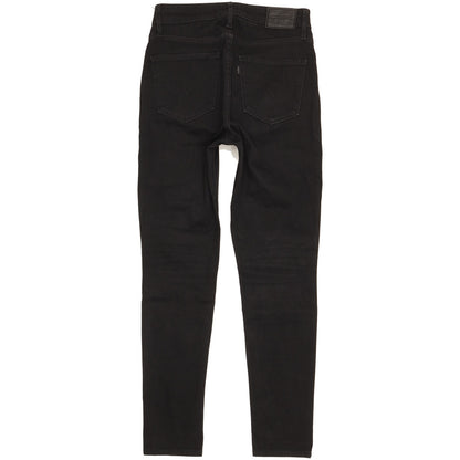 Levi's 721 Women Black Skinny Slim Stretch Jeans W27 L28