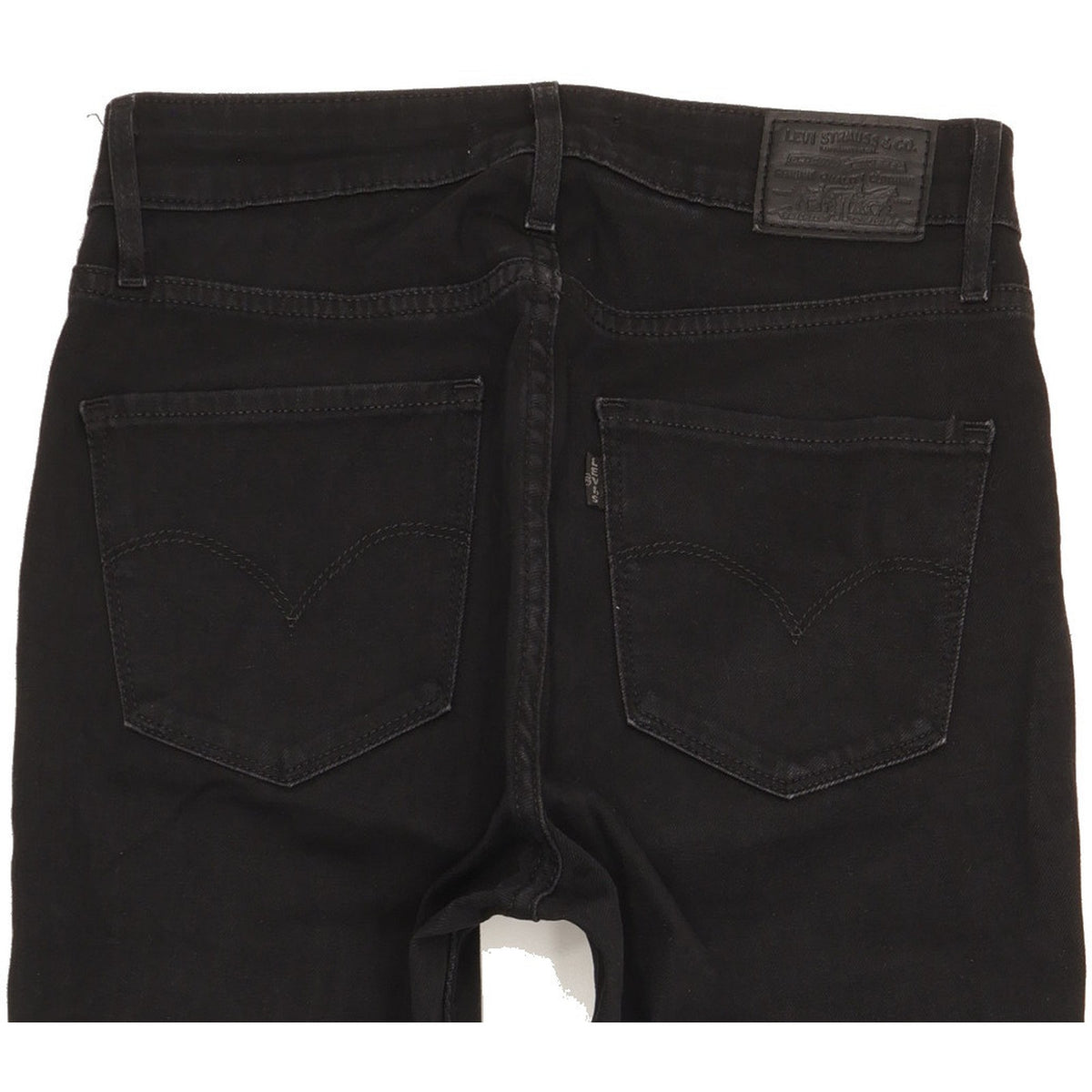 Levi's 721 Women Black Skinny Slim Stretch Jeans W27 L28
