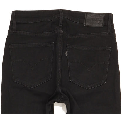 Levi's 721 Women Black Skinny Slim Stretch Jeans W27 L28