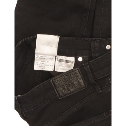 Levi's 721 Women Black Skinny Slim Stretch Jeans W27 L28