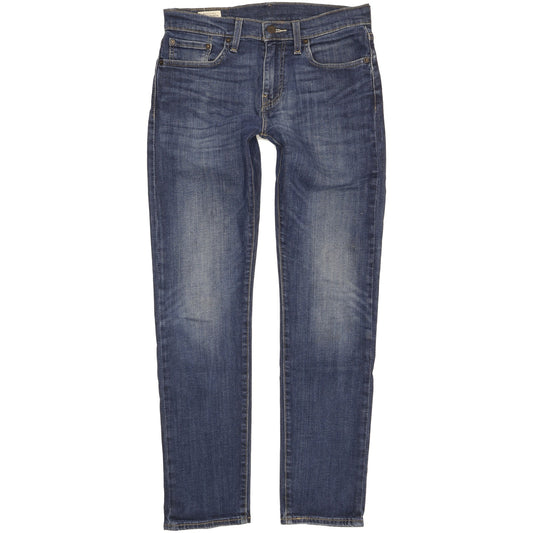 Levi's 502 Men Blue Tapered Regular Stretch Jeans W29 L30