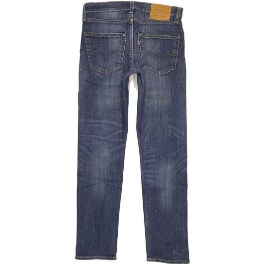 Levi's 502 Men Blue Tapered Regular Stretch Jeans W29 L30