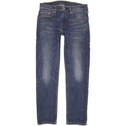 Levi's 502 Men Blue Tapered Regular Stretch Jeans W30 L30
