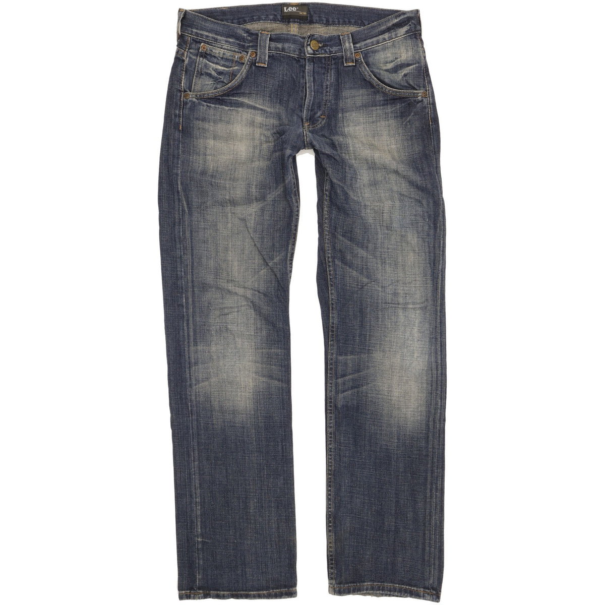Lee Ripley Men Blue Straight Regular Jeans W31 L32