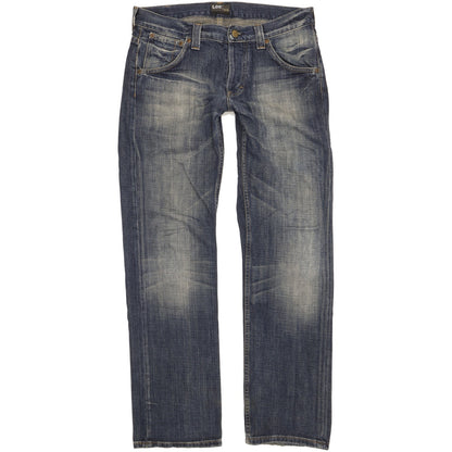 Lee Ripley Men Blue Straight Regular Jeans W31 L32
